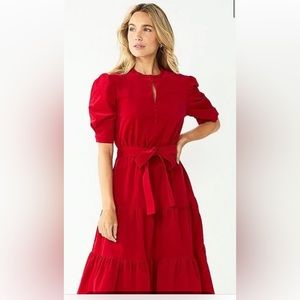 NWT Draper James Red Dress